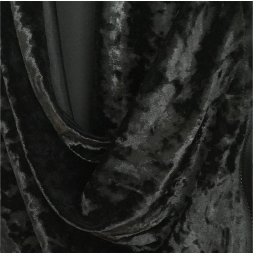 XS BLANKNYC BLACK VELVET ASYMMETRICAL JACKET NWOT - Picture 2 of 8